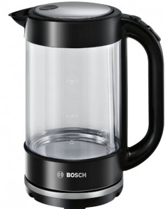 Чайник Bosch TWK70B03 1.7 л стекло черный