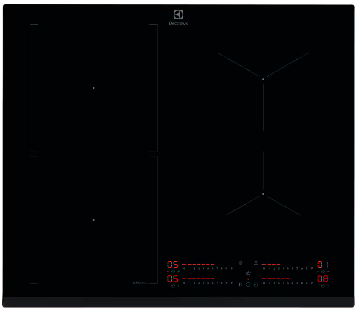 Поверхность индукционная Electrolux EIS 62453 SenseBoil Hob2Hood® 700 фото