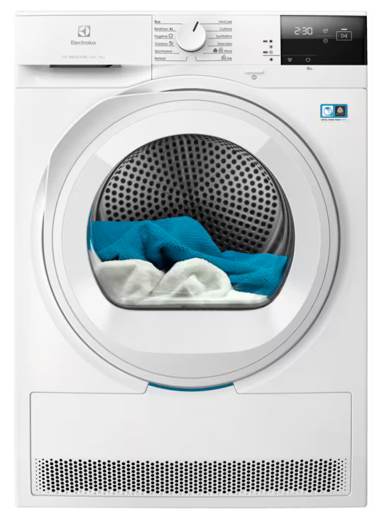 Сушильная машина Electrolux EW 7D283VE 8 kg 700 DelicateCare с тепловым насосом фото