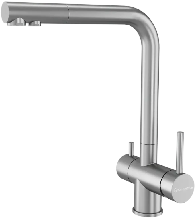 Смеситель KuchenStern Fokus-FS нерж. сталь фото