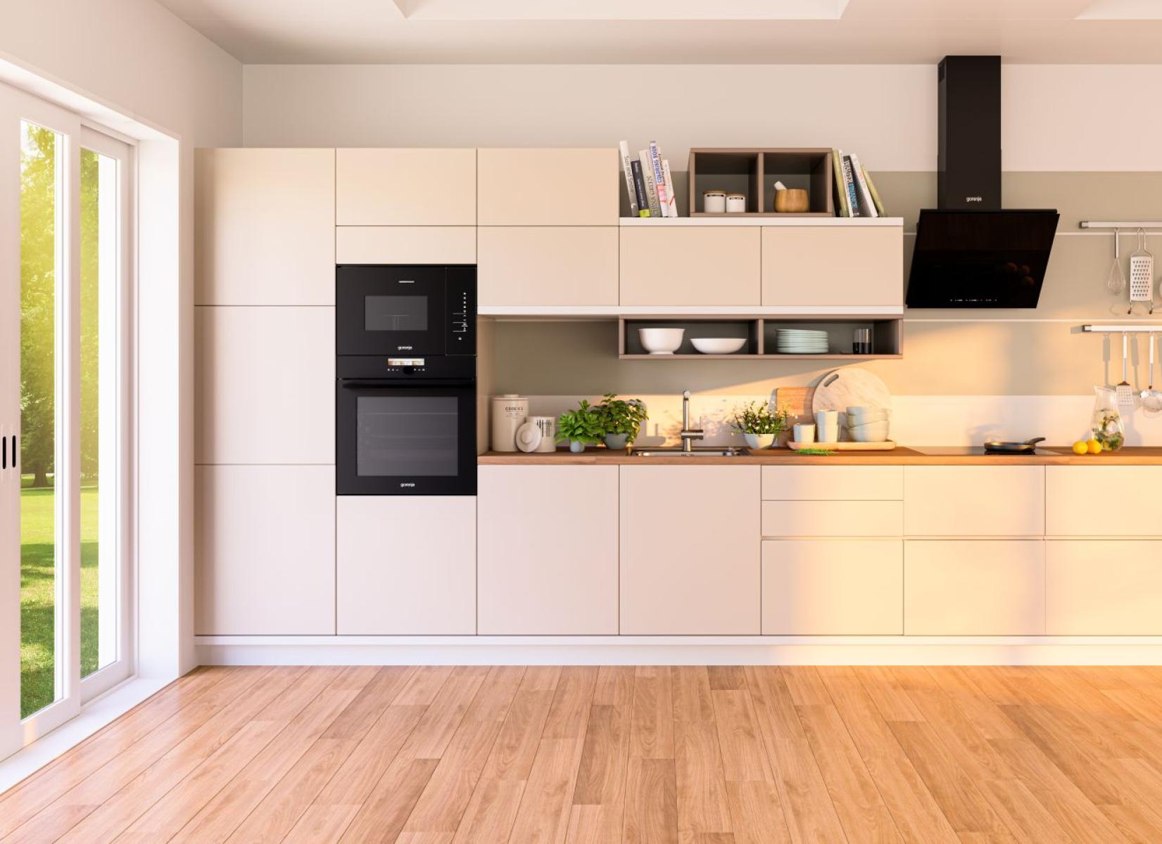 Микроволновая печь Gorenje BMI251SG3BG встр. черный фото
