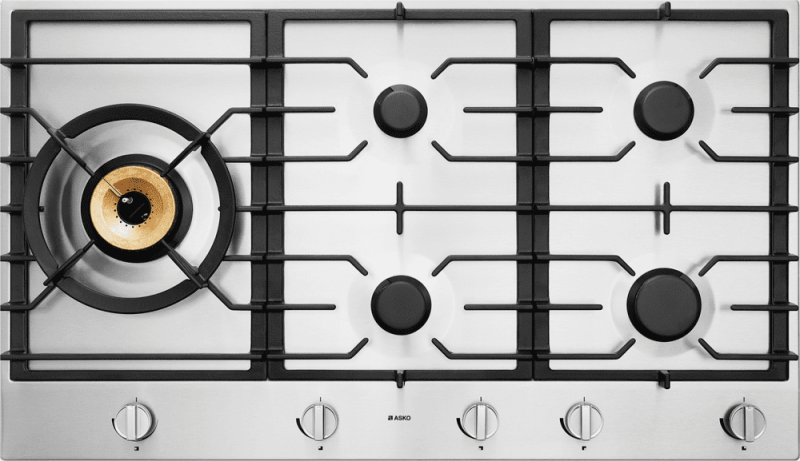 Поверхность газовая Asko HG1986SB нержавеющая сталь фото