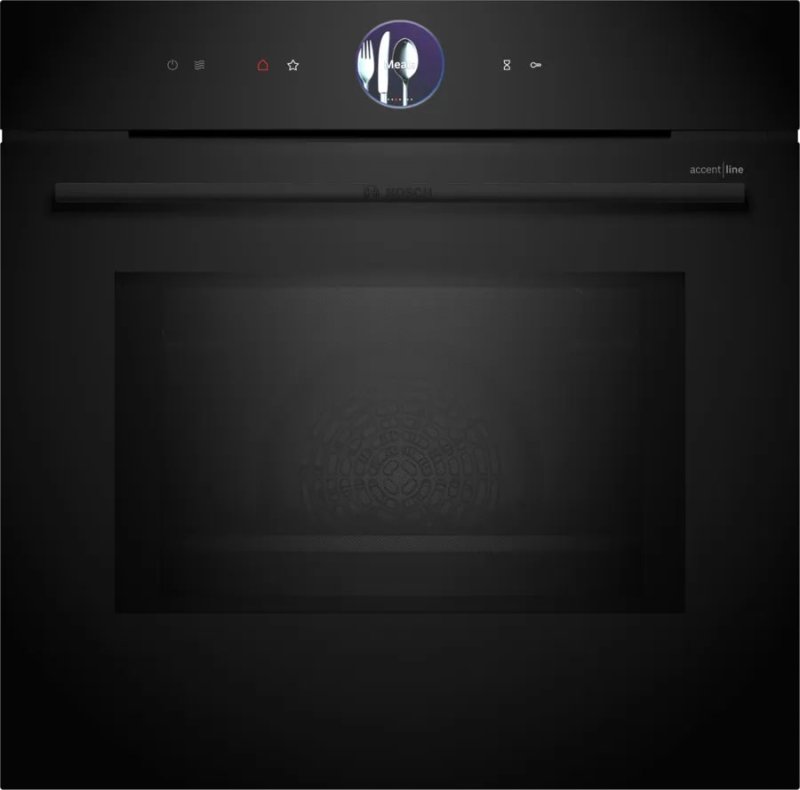 Духовой шкаф Bosch HMG 976KB1 Serie 8 с функцией СВЧ черный фото