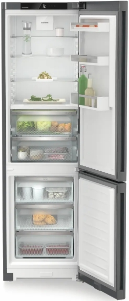 Холодильник Liebherr CBNdgc 5723 Plus c BioFresh NoFrost темно серый фото