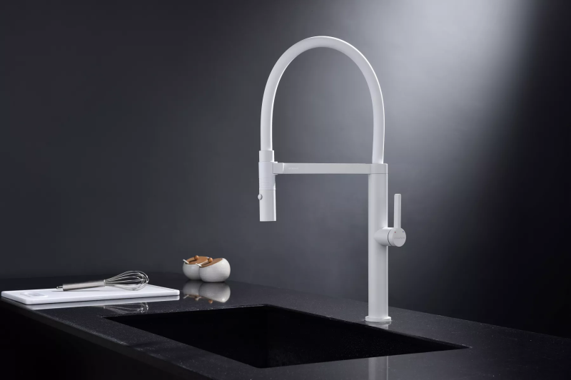 Смеситель Paulmark Leader Le214101-WH белый матовый фото