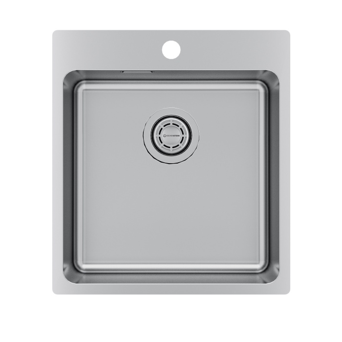 Мойка KuchenStern Herd 45 Aisi 304/R25 нерж. сталь фото