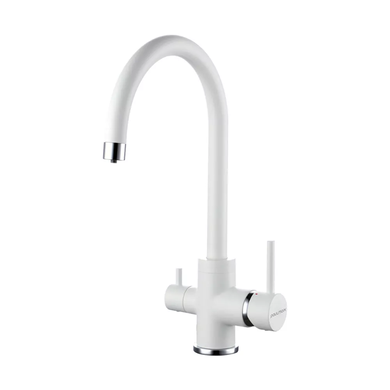 Смеситель Paulmark Essen Es213211-WH белый матовый фото