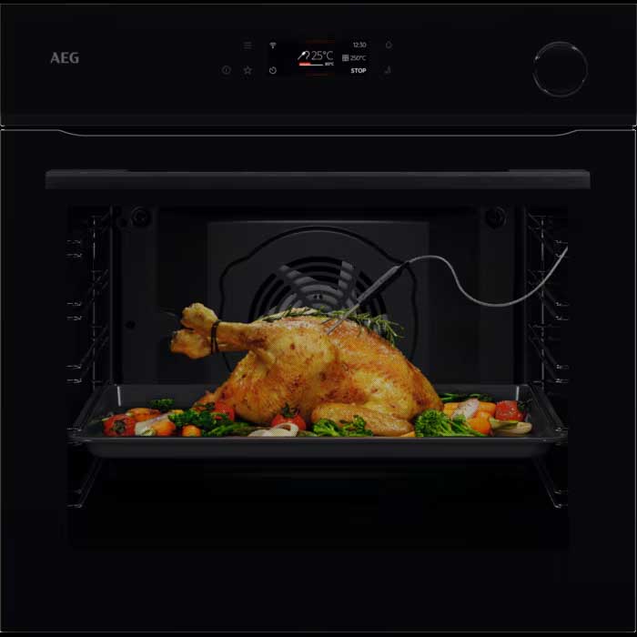 Духовой шкаф AEG NBE 7P631AB MealAssist 7000 чёрный фото