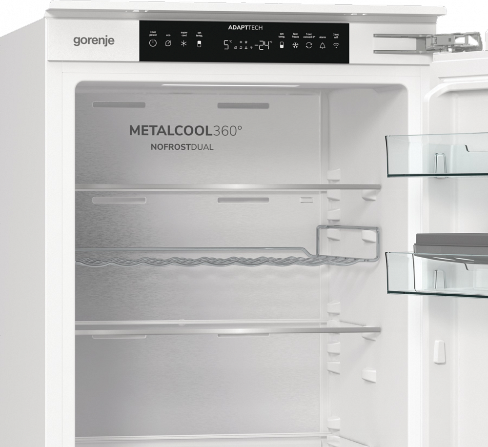 Холодильник Gorenje NRKI517E82WF встр. NoFrost 177 cm фото