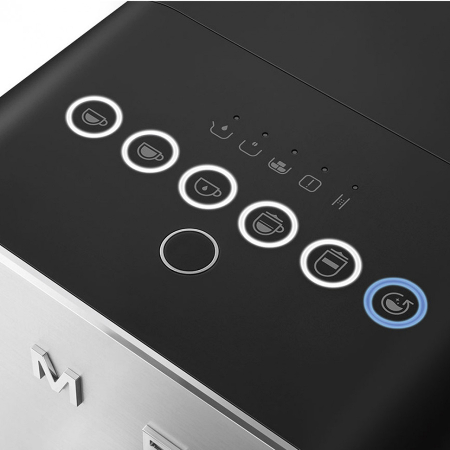 Кофемашина Smeg BCC13BLMEU черный Кофемашина Smeg BCC13BLMEU черный фото