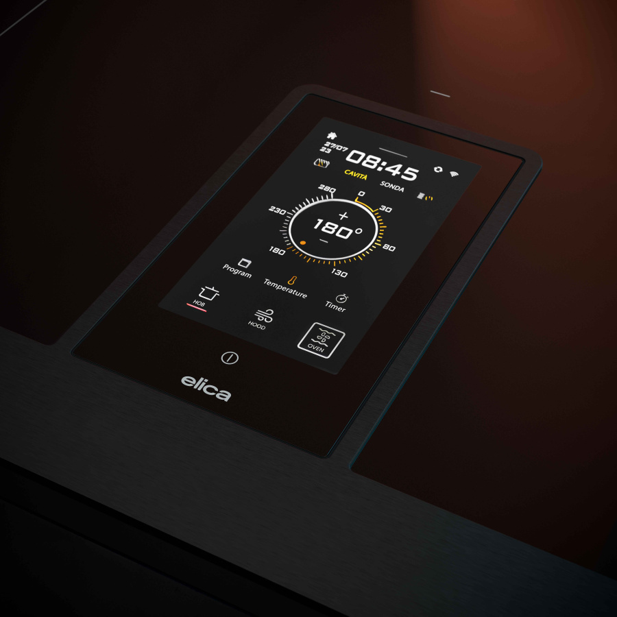 Elica Lhov Combisteam BL/A/90 4в1 (Варочная панель, вытяжка, духовка, пароварка) фото