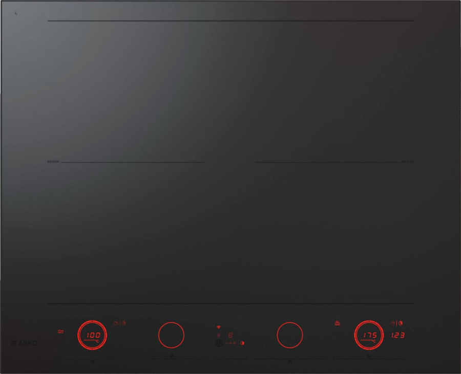 Поверхность индукционная Asko HID654MC черный фото