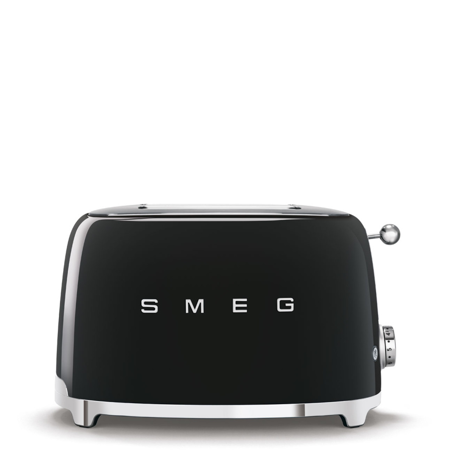 Тостер Smeg TSF01BLEU черный фото