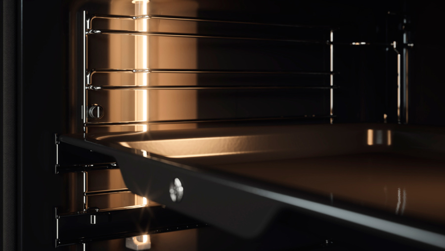 Духовой шкаф Asko OCM66BSH с функцией СВЧ темно серая брашированная сталь фото