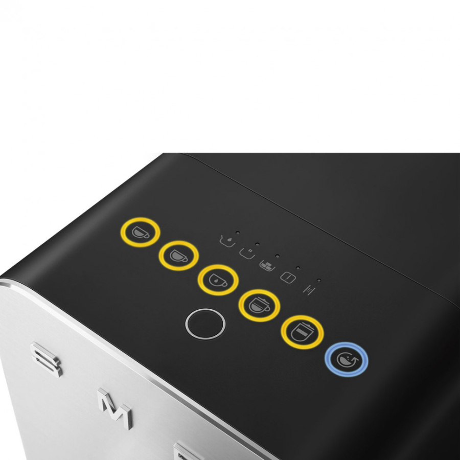 Кофемашина Smeg BCC13BLMEU черный Кофемашина Smeg BCC13BLMEU черный фото
