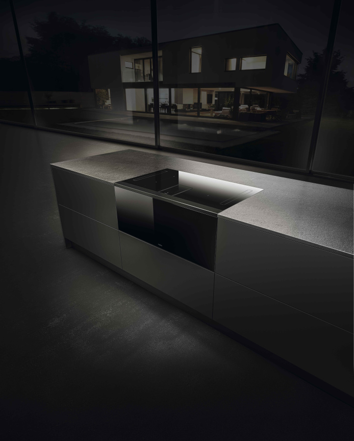 Elica Lhov Combisteam BL/A/90 4в1 (Варочная панель, вытяжка, духовка, пароварка) фото